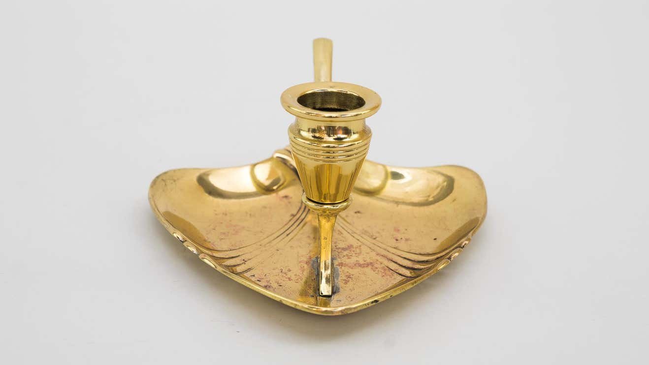 Art Deco Portable Candle Holder, 1920s