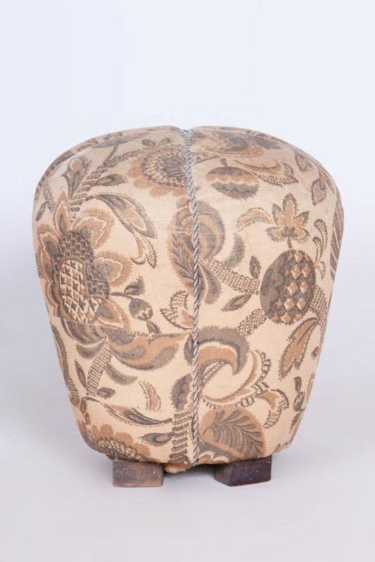 Art Deco Pouf, Former Czechoslovakia, 1930s