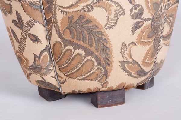 Art Deco Pouf, Former Czechoslovakia, 1930s-WHY-1704751