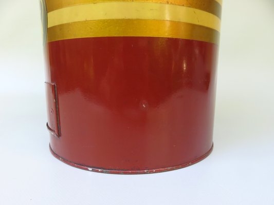 Art Deco Printed Kaiser's Coffee Storage Tin-EY-956495