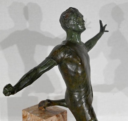 Art Deco Regula Sculpture of the Victorious Runner, Early 20th Century-RVK-1419322