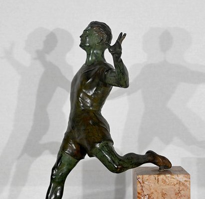 Art Deco Regula Sculpture of the Victorious Runner, Early 20th Century-RVK-1419322