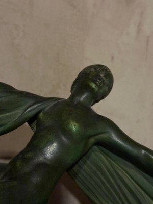 Art Deco Regulating Sculpture from Max Le Verrier, 1930-BFK-1777990