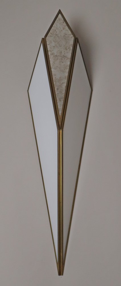 Art Deco Revival Wall Lamp, 1980s