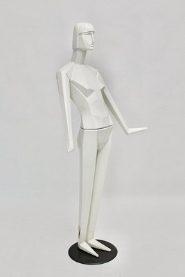 Art Deco Revival White Mannequin, France, 1980s-NB-1320831