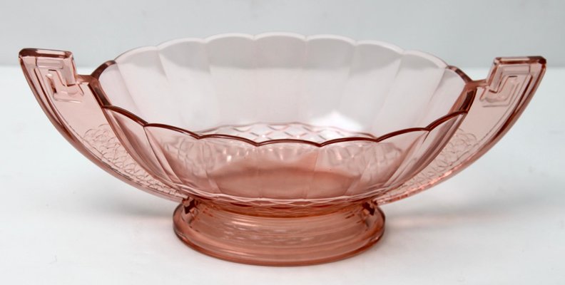 Art Deco Romeo Bowl by Charles Graffart for Val Saint Lambert, 1934-MJY-1148718