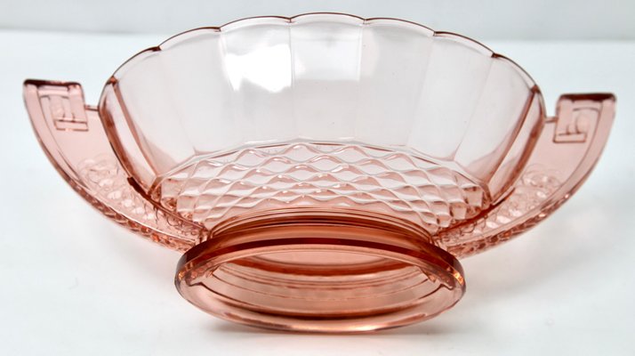 Art Deco Romeo Bowl by Charles Graffart for Val Saint Lambert, 1934-MJY-1148718