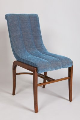 Art Deco Rosewood Chairs attributed to Jules Leleu, France, 1920s, Set of 2-WHY-1780471