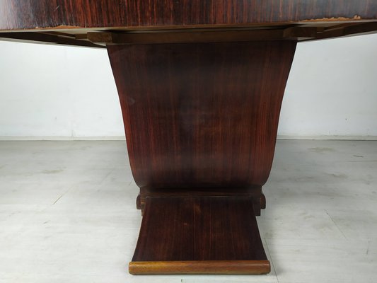 Art Deco Rosewood Cradle Table-EAD-1124394