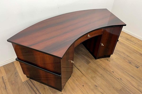 Art Deco Rosewood Desk from Villa Des Arts, Paris-VMP-1362871