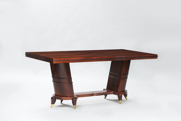 Art Deco Rosewood Dining Table-TR-1350595