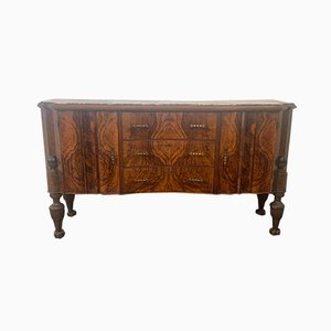 Art Deco Rosewood & Pietra Medicea Marble Sideboard, 1930s-IJR-870376