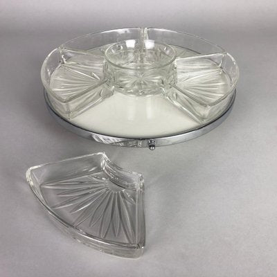 Art Deco Rotating Tray or Lazy Susan, 1930s-TZ-1355393