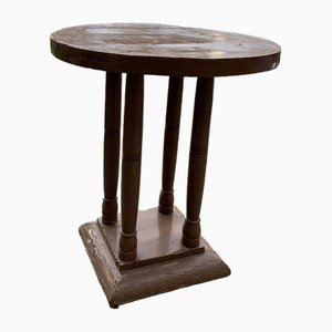 Art Deco Round Side Table, 1930s-OXJ-1703973