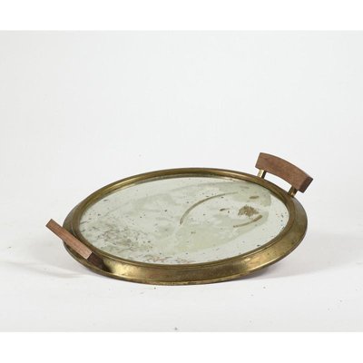 Art Deco Round Tray-RAQ-711950