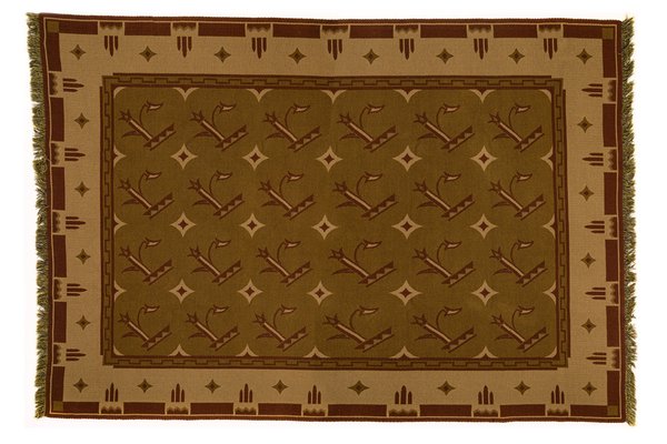 Art Deco Rug Scandinavian attributed to Greta Gahn, 1940s-LTQ-1384687