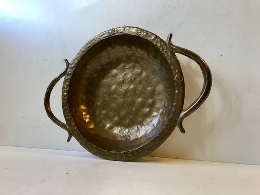 Art Deco Scandinavian Bronze Bowl, 1930s-LCR-678871