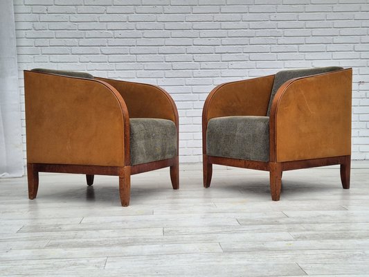 Art Deco Scandinavian Lounge Chair, 1970s-TMW-1821329