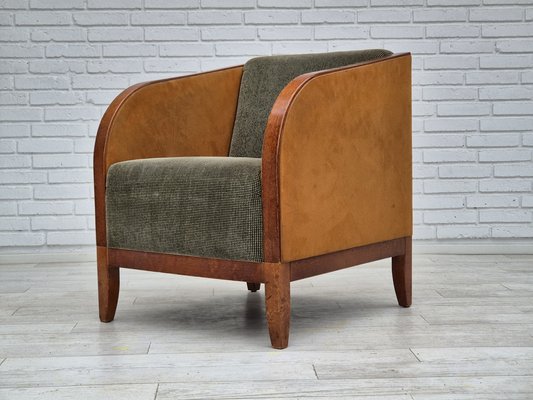 Art Deco Scandinavian Lounge Chair, 1970s-TMW-1821329