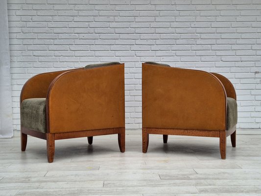 Art Deco Scandinavian Lounge Chair, 1970s-TMW-1821329