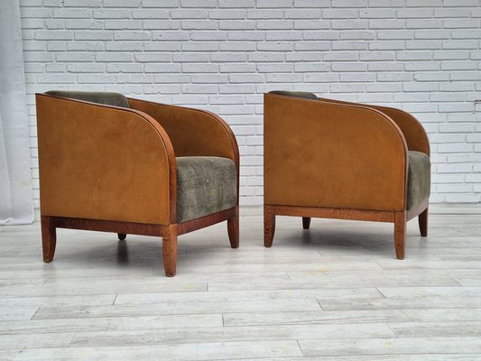 Art Deco Scandinavian Lounge Chair, 1970s-TMW-1821329