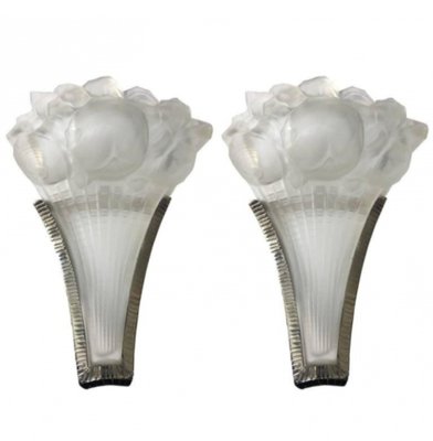 Art Deco Sconces by Rene Lalique, 1920s, Set of 2-EAI-1794199