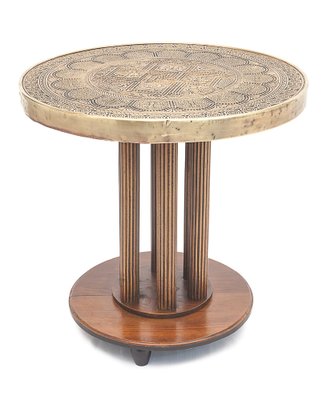 Art Deco Side Table, Asia, 1930s-JCN-1719992