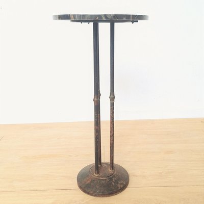 Art Deco Side Table with Marble Top, 1930s-WK-2022908