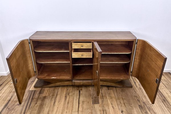 Art Deco Sideboard in Rosewood with Brass Applications, Paris, 1920s-VMP-1061499