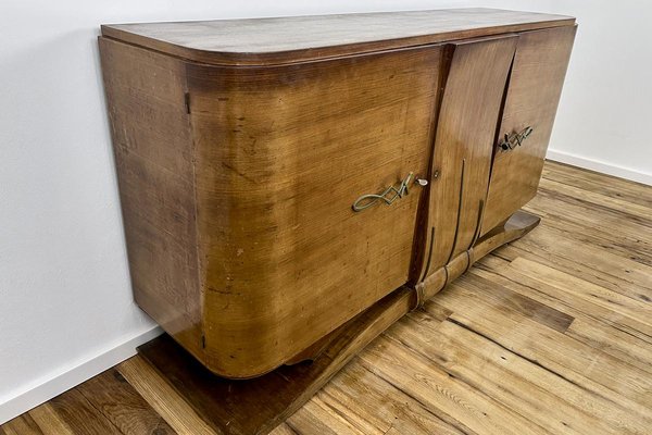 Art Deco Sideboard in Rosewood with Brass Applications, Paris, 1920s-VMP-1061499