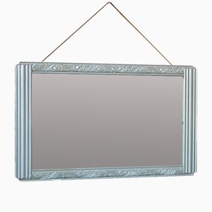 Art Deco Silver Mirror-AIU-1309700