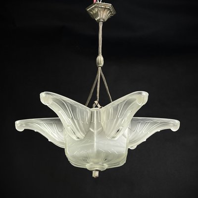 Art Deco Smerel Chandeliers Denails by Hettier & Vincent, 1920s-JUZ-1370867