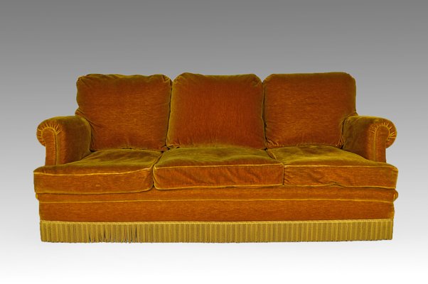 Art Deco Sofa Attributed to Paul Dupré-Lafon, 1930s-XNH-754050