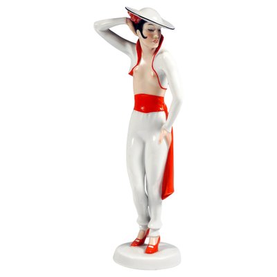 Art Deco Spanish Carmen Dancer Figurine by Wolfgang Schwartzkopff for Rosenthal, 1934-EMT-1757307