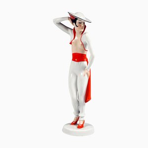 Art Deco Spanish Carmen Dancer Figurine by Wolfgang Schwartzkopff for Rosenthal, 1934-EMT-1757307