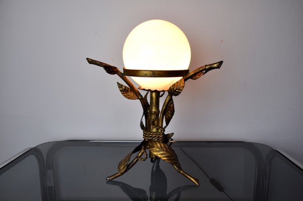 Art Deco Spanish Floral Table Lamp, 1960-EJE-1327993