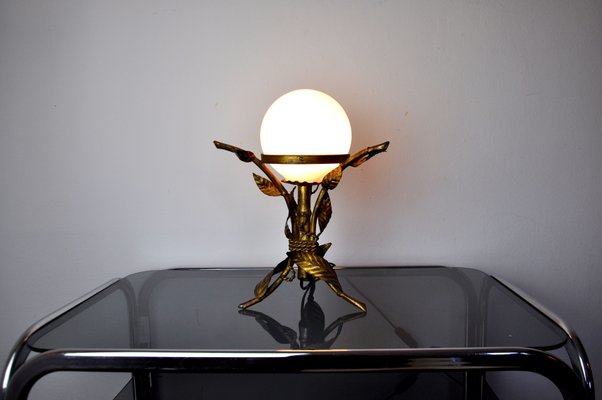 Art Deco Spanish Floral Table Lamp, 1960-EJE-1327993