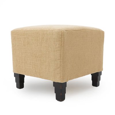 Art Deco Square Pouf, 1930s-EZ-2027093