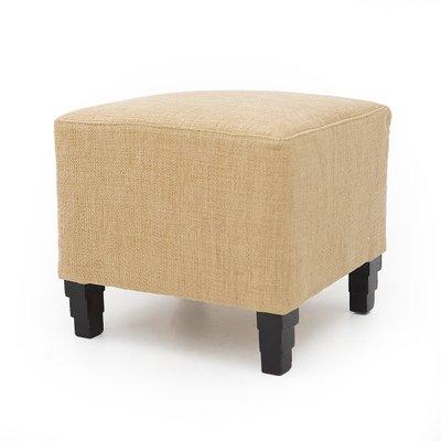 Art Deco Square Pouf, 1930s-EZ-2027093