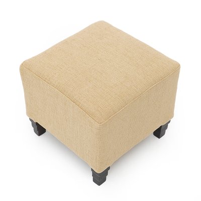 Art Deco Square Pouf, 1930s-EZ-2027093