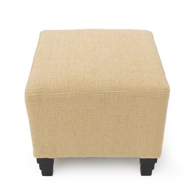 Art Deco Square Pouf, 1930s-EZ-2027093