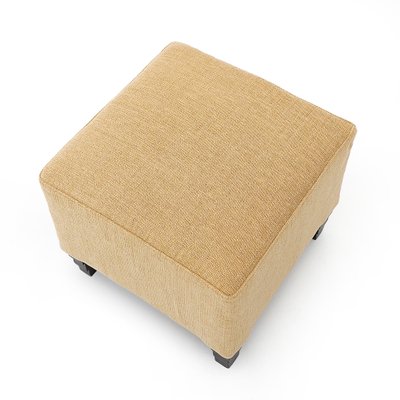 Art Deco Square Pouf, 1930s-EZ-2027093