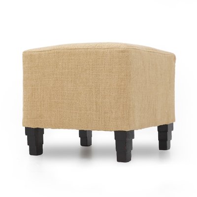 Art Deco Square Pouf, 1930s-EZ-2027093