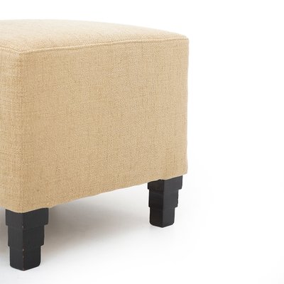 Art Deco Square Pouf, 1930s-EZ-2027093