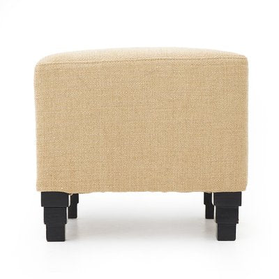 Art Deco Square Pouf, 1930s-EZ-2027093