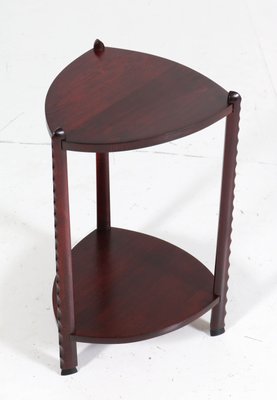 Art Deco Stained Beech Side Table Attributed to Piet Kramer, 1920s-MY-647005