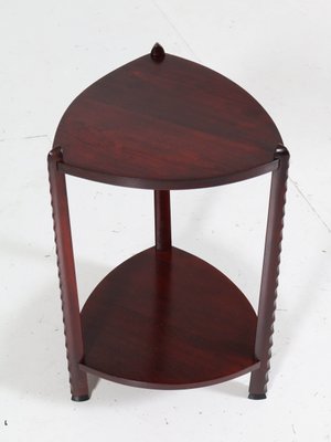 Art Deco Stained Beech Side Table Attributed to Piet Kramer, 1920s-MY-647005