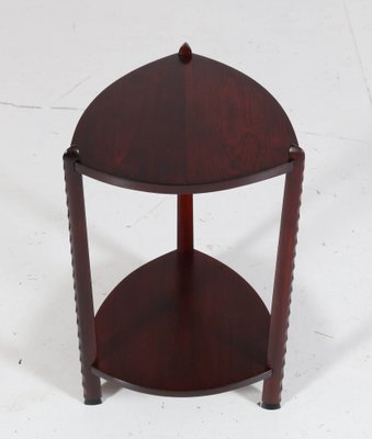 Art Deco Stained Beech Side Table Attributed to Piet Kramer, 1920s-MY-647005