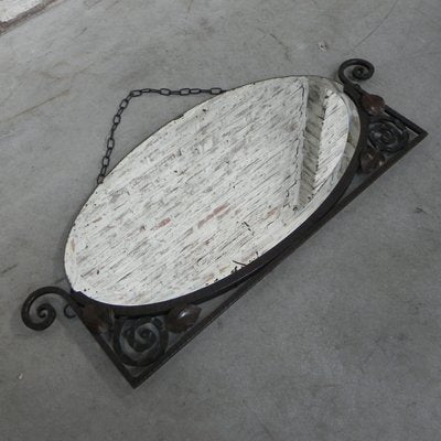 Art Deco Steel Mirror, 1933-TL-601001