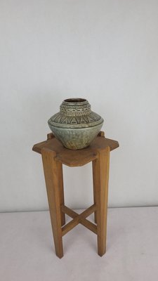 Art Deco Stoneware Vase by Charles Gréber, 1920s-XYB-2028951